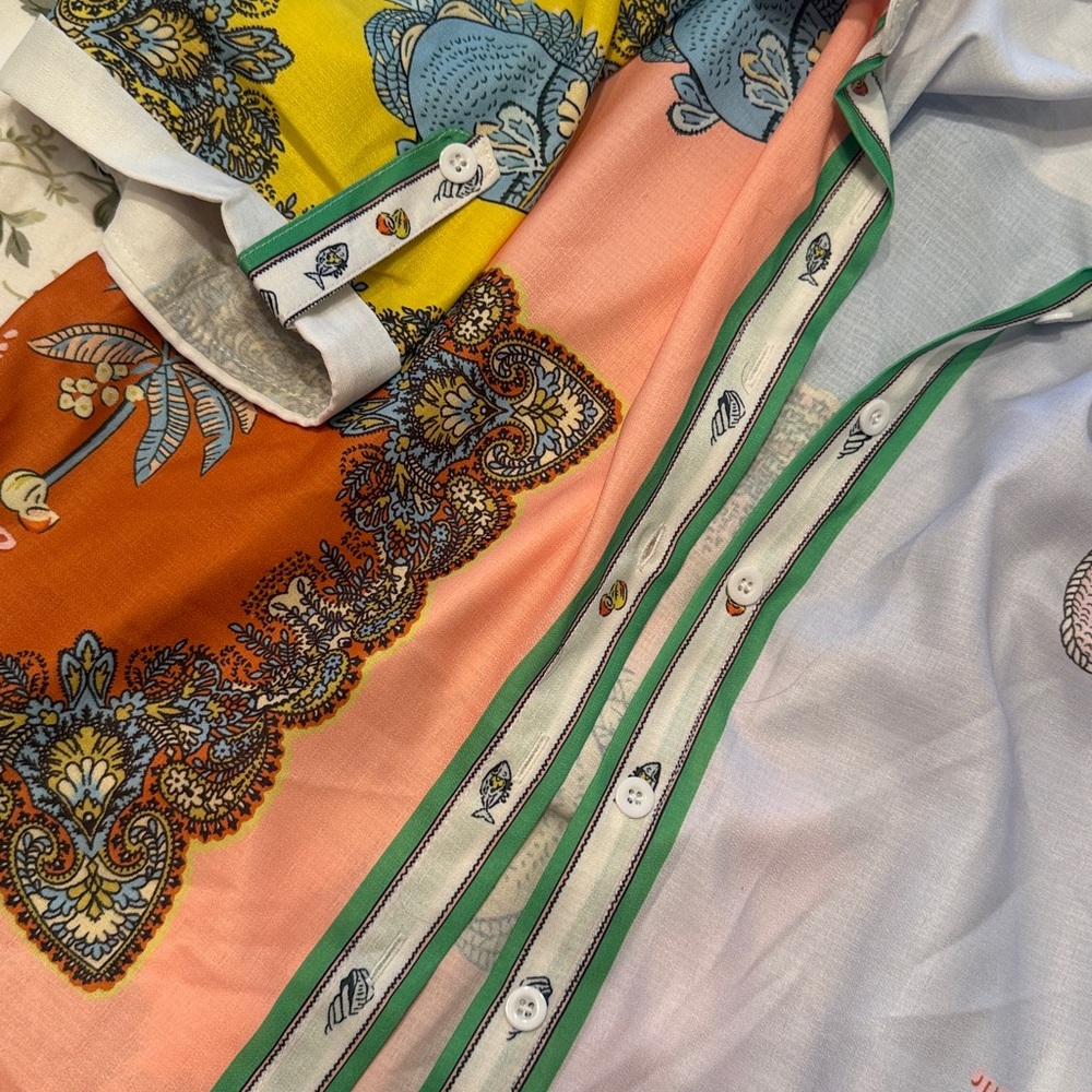 Colorful Patterned Tropical Set - Picture 4 of 4